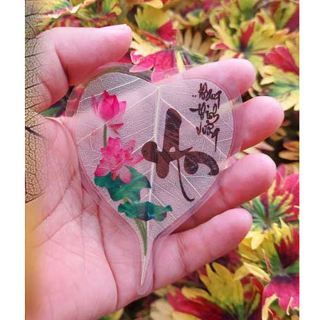 Lá Bồ Đề Ốp ĐT Hoa Sen- An